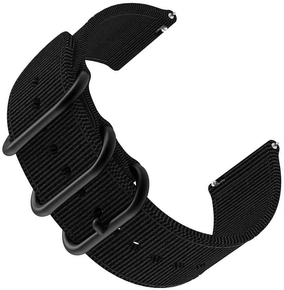 22mm Quick Release Nylon Strap For Amazfit GTR 4 3 3 Pro 2 2e Watch