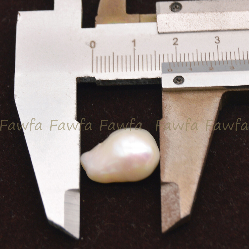 1Pc Natural 15-30mm No Drilled Hole Keshi Freshwater Pearl Baroque Loose Bead