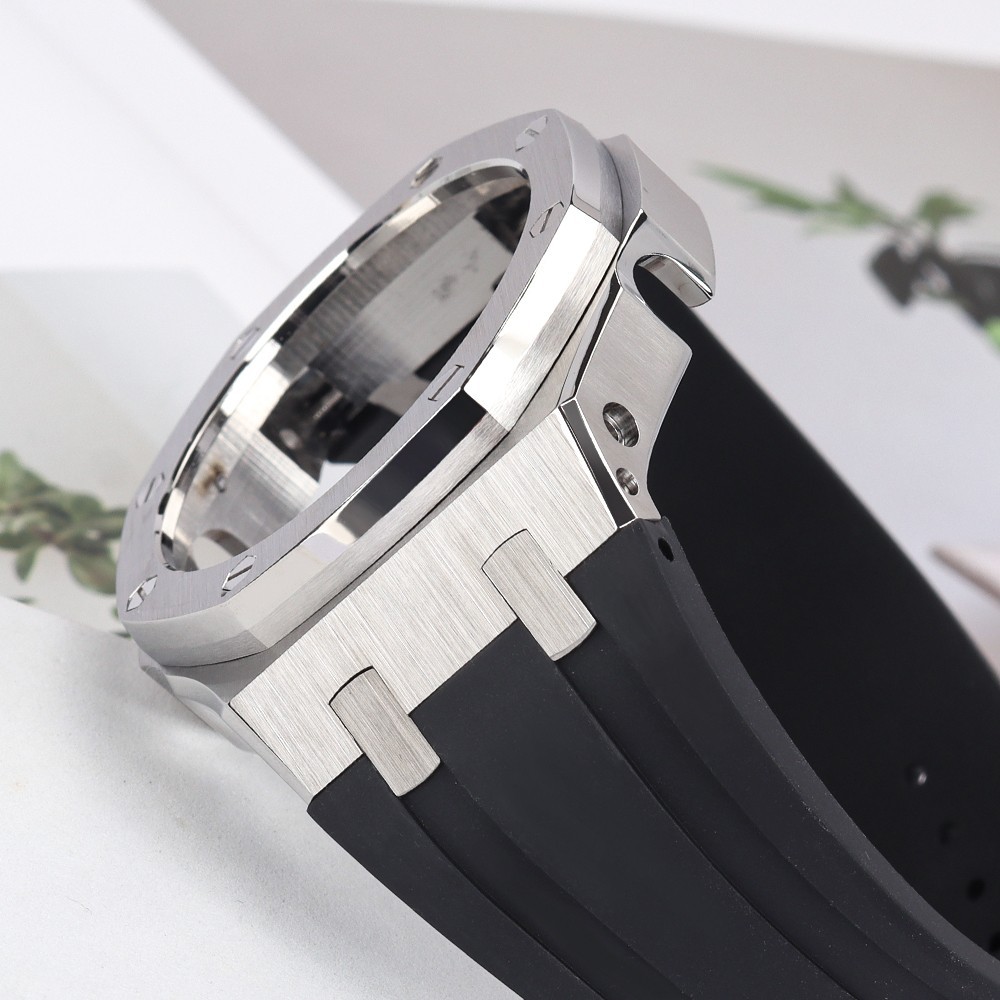 44.60mm Steel Watch Case Strap 10ATM For GA-2100 GMA-S2100 G-SHOCK Quartz Watch