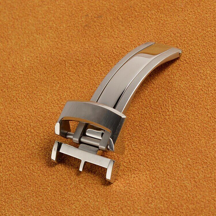18mm Top Quality SS Depolyment Buckle Clasp For Glashutte Watch Band Strap Tool