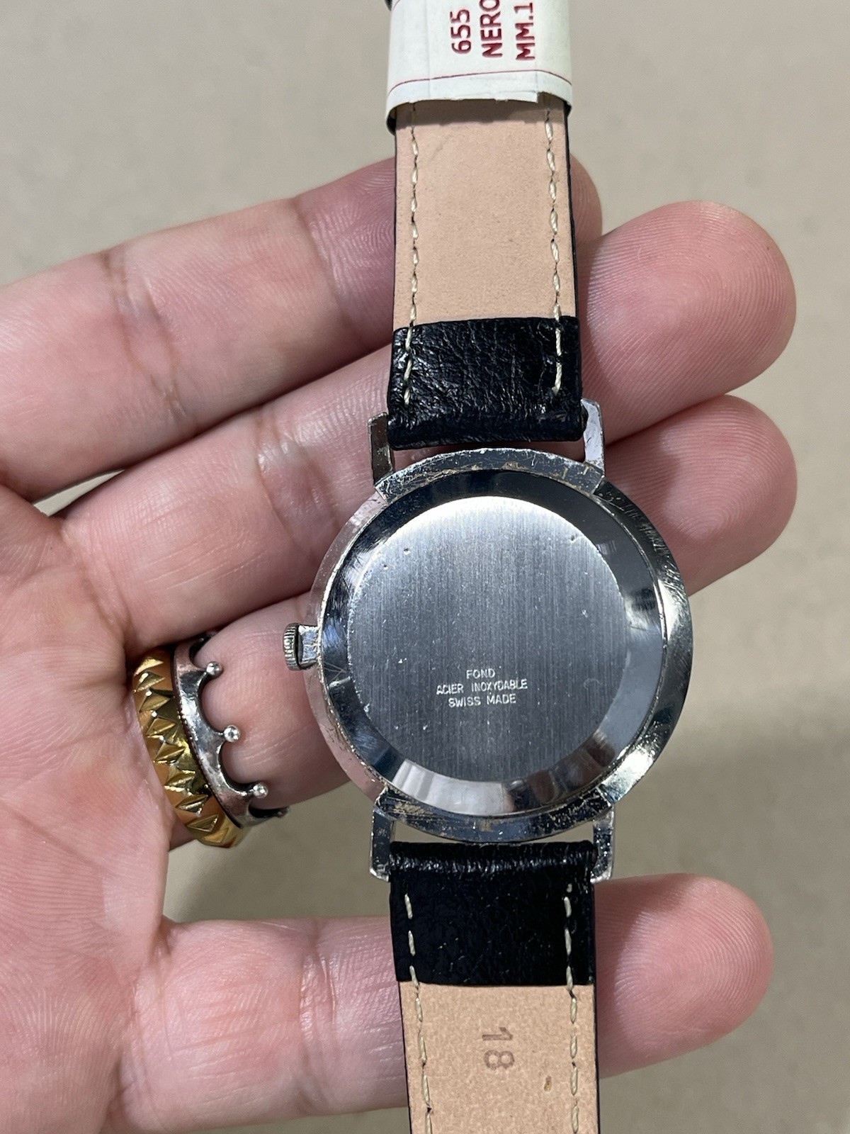 Veglia Swiss 1955 AS 1203 plat classic watch vintage 50 60’s big seconds jumbo
