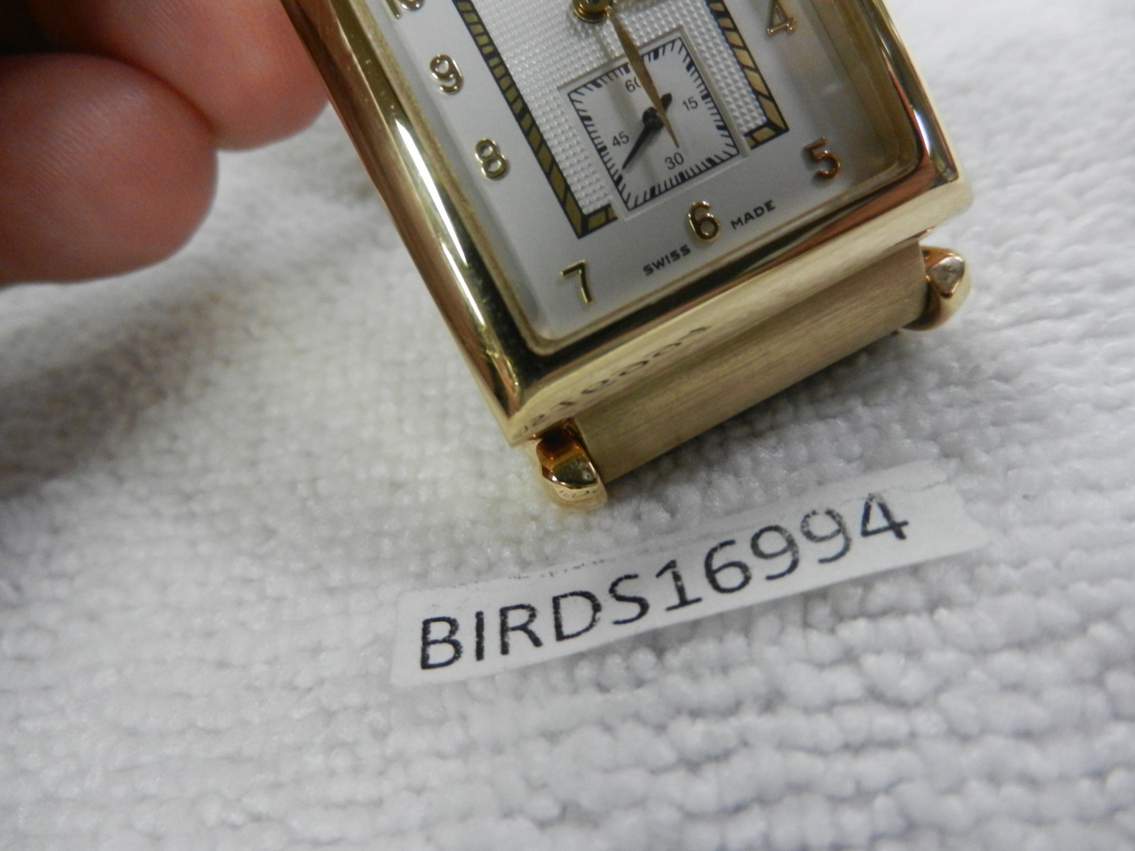 LIMITED EDITION MENS TISSOT 18K GOLD LISBOA CHRONOMETER MENS WATCH H 694.333