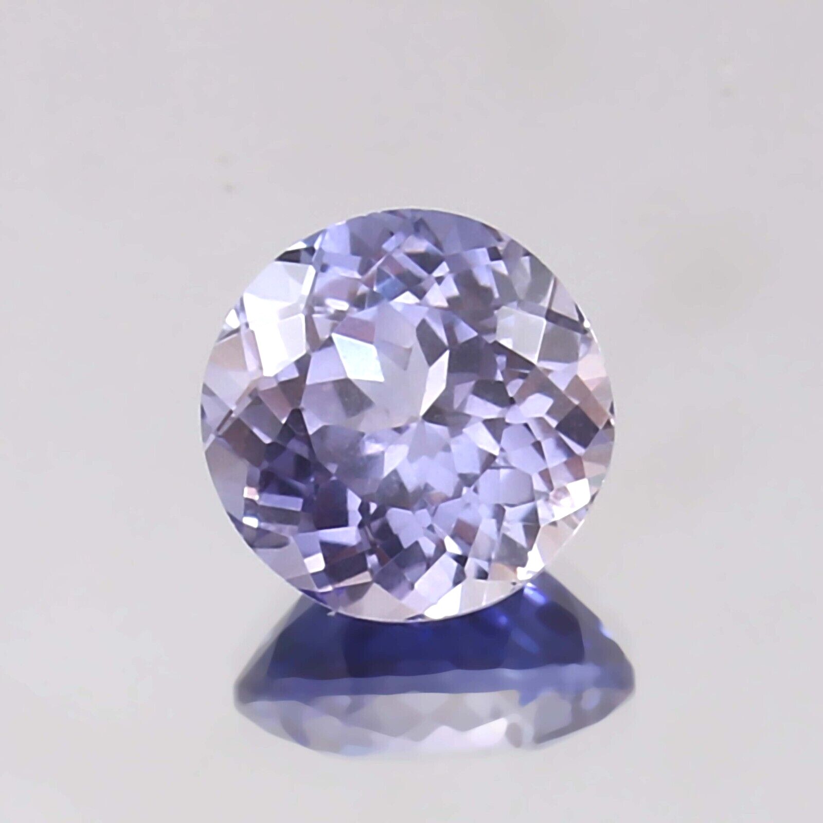 AAA Natural Pastel Blue Montana Yogo Sapphire Loose Round Gemstone Cut 7.50 MM