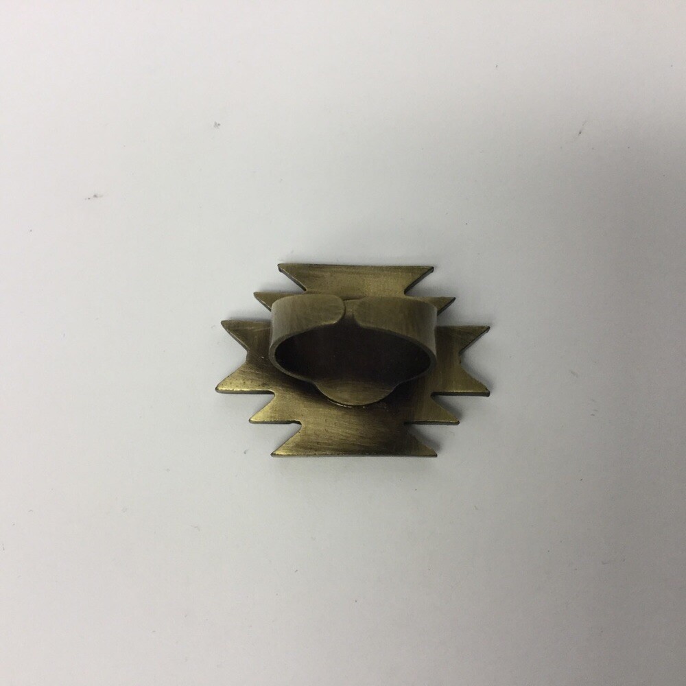 C.J. BIJOUX BEAD AND CRYSTAL RING ADJUSTABLE NWOT