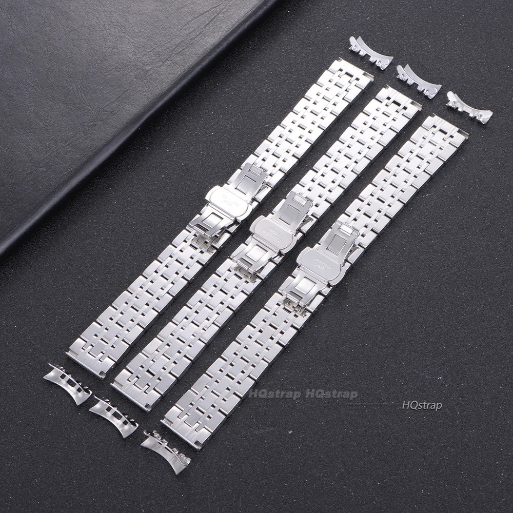 Stainless Steel Watch Band 18mm 20mm 22mm Metal Strap Universal Replacement