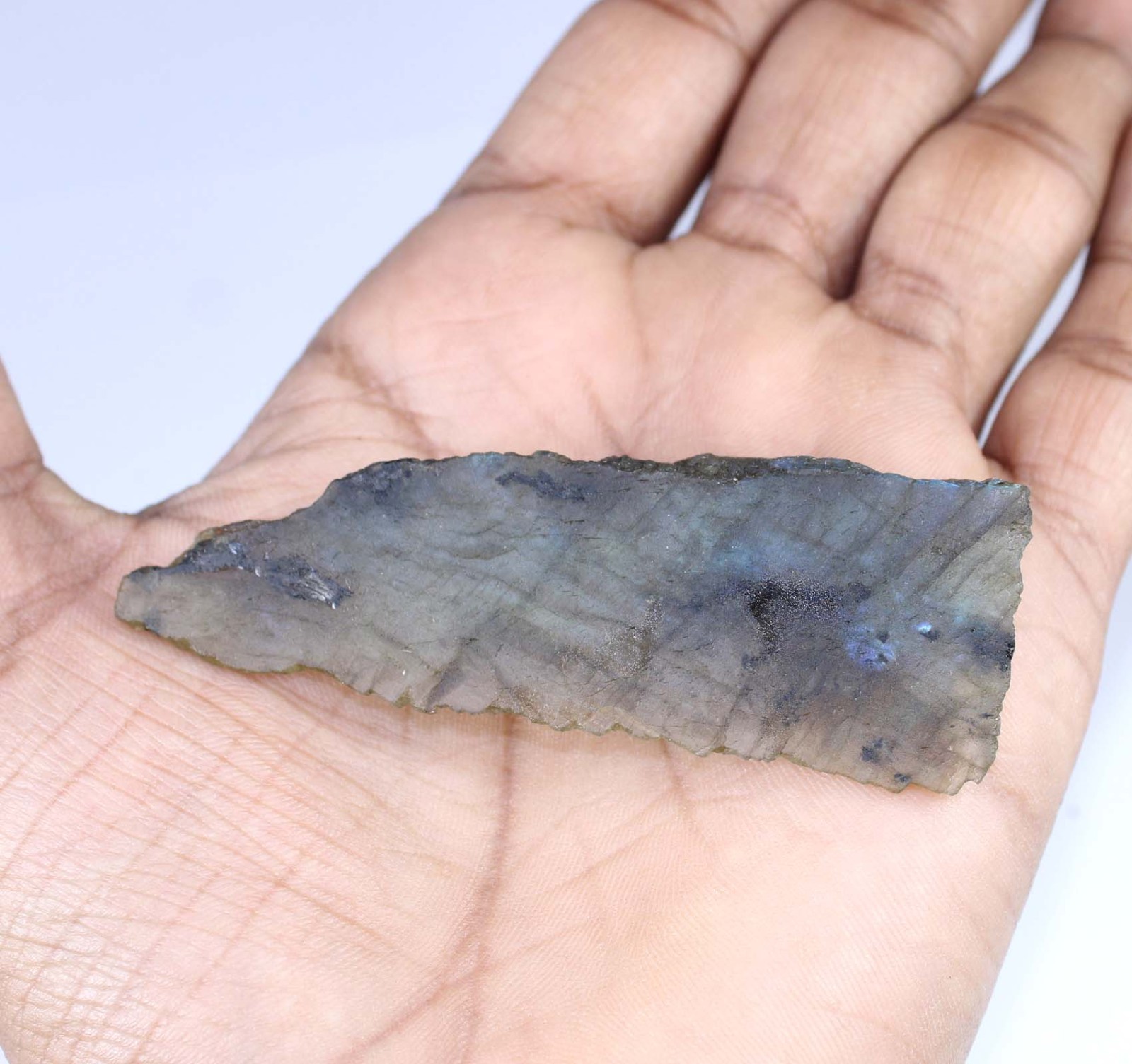 Natural Untreated Madagascar Labradorite 101.60 Ct Gemstone Mineral Slab Rough