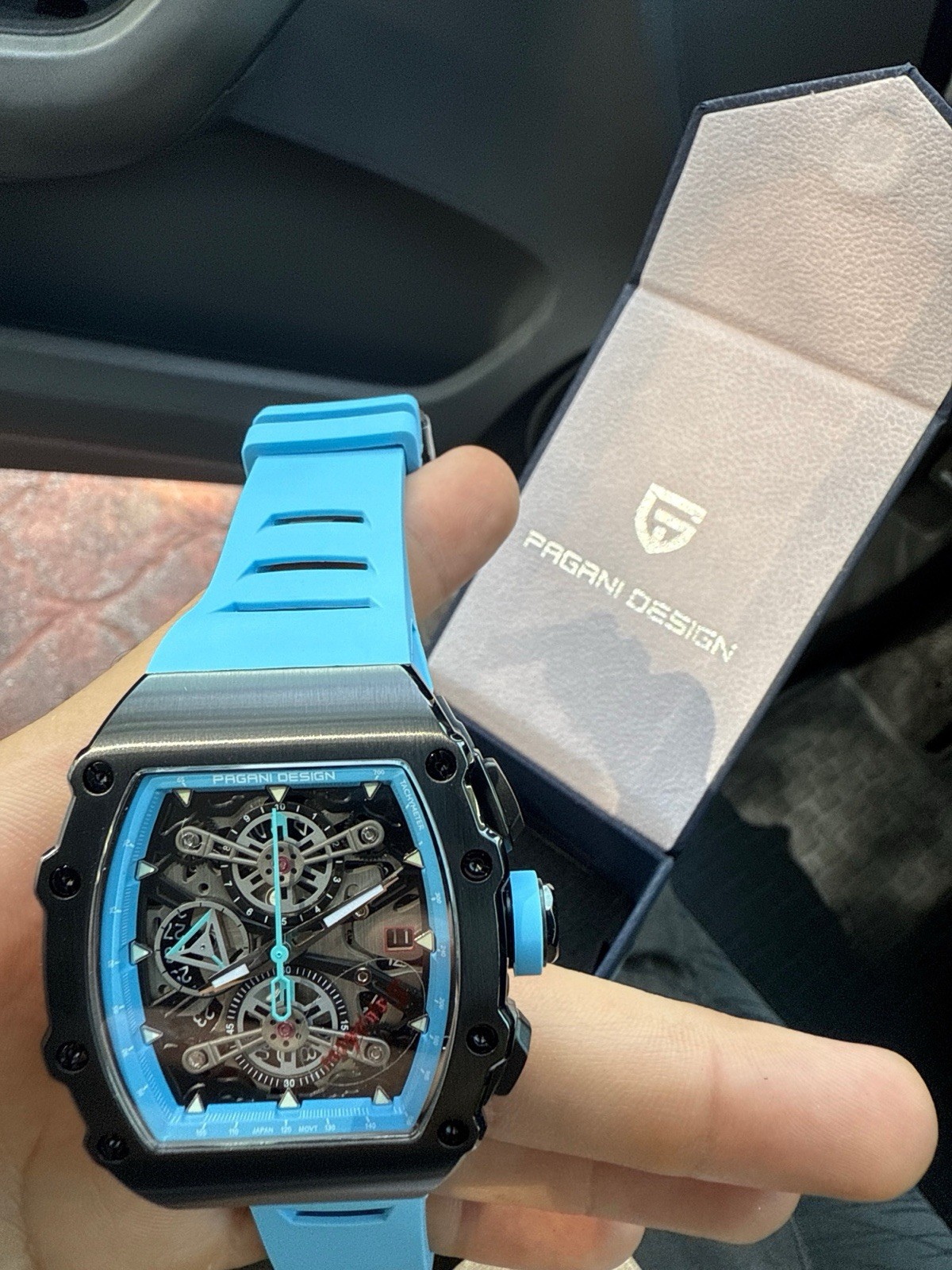 “2023 Ultimate Men’s Sport Watch – Waterproof, Skeleton Dial, Sapphire Glass”