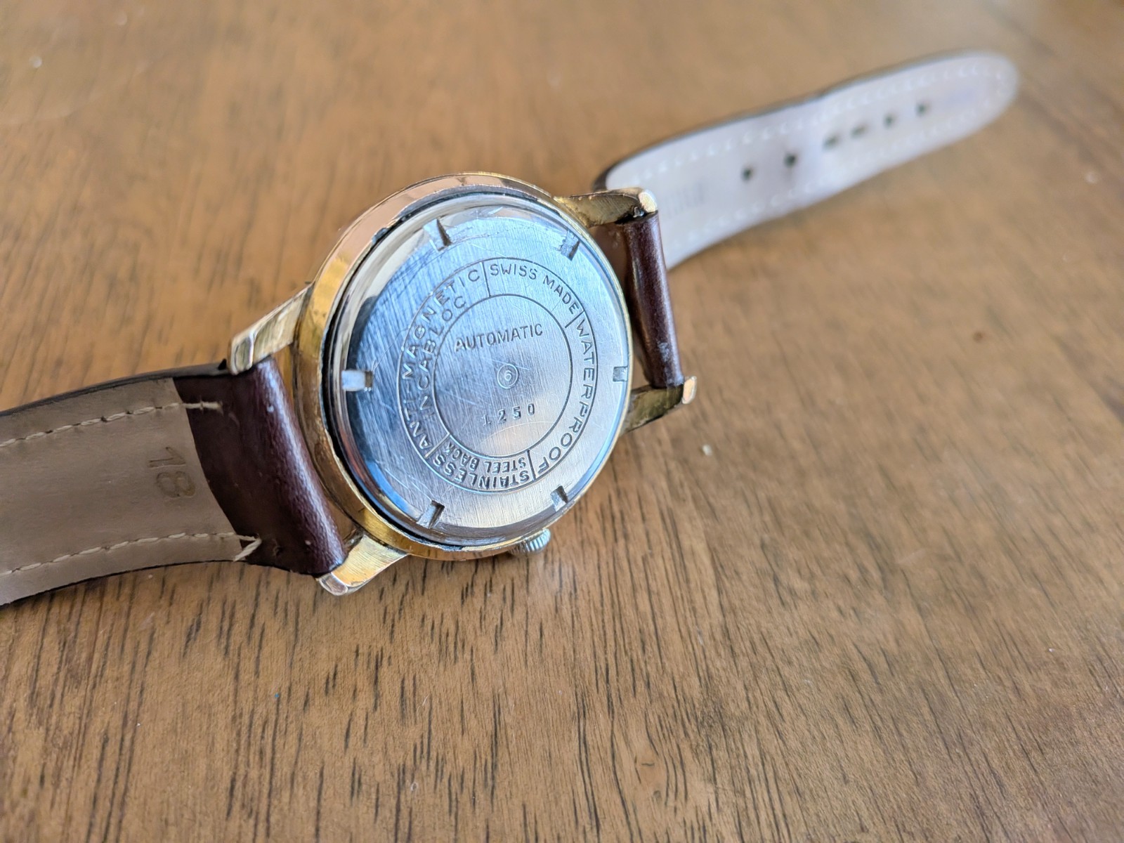 Vintage 1950s Baume 25j, gold filled watch,
