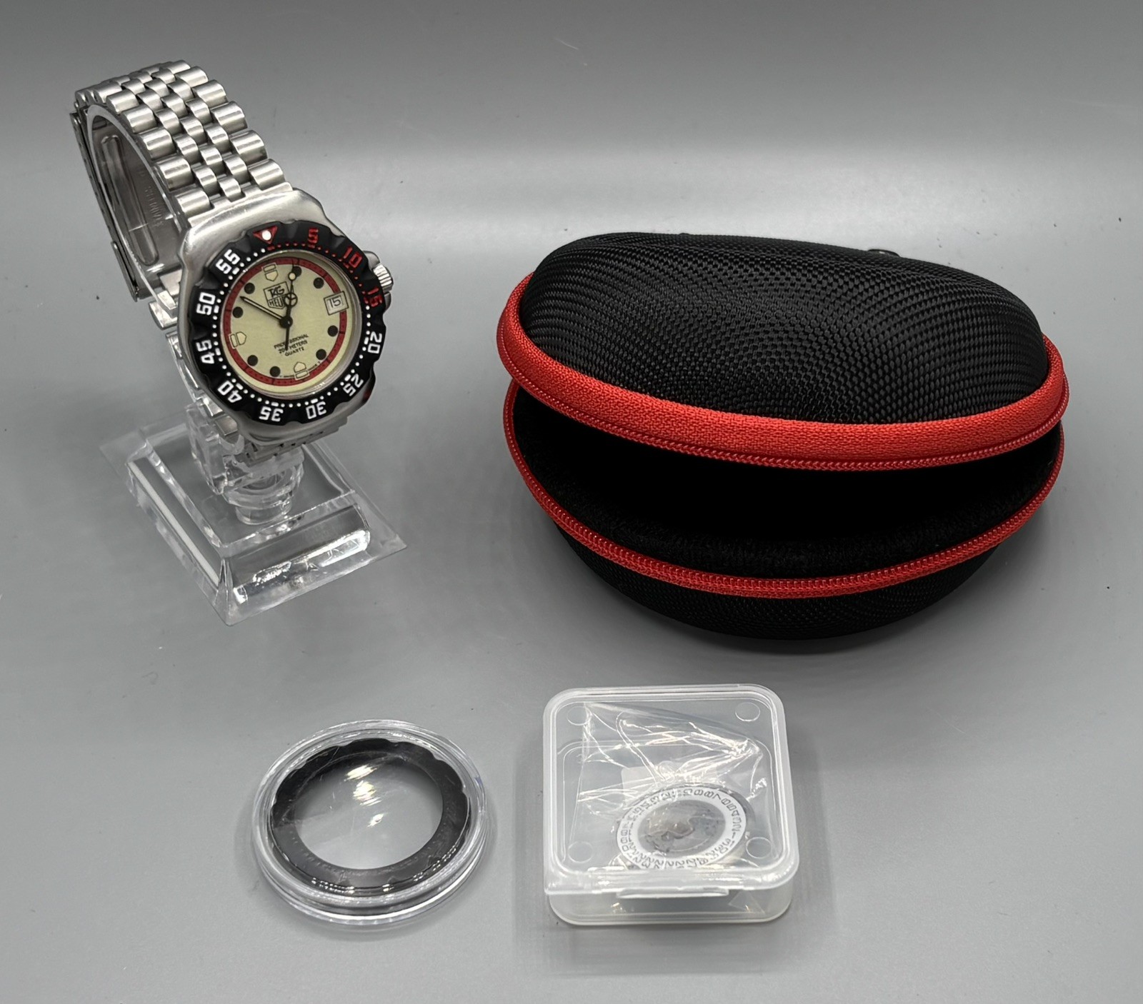 Tag Heuer Formula 1 – Ref: WA1211 – Full Lume Dial – 35mm Case – Steel Bracelet