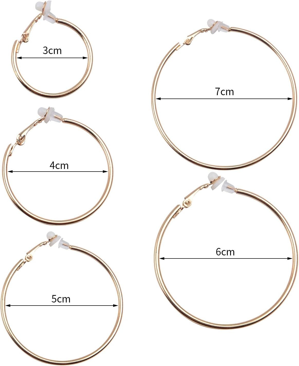 5 Stylish Gold Clip On Hoop Earrings – Non-Piercing Luxury for Every Occasion