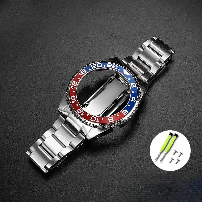 Stainless Steel Case For CasiOak GA2100 GA-B2100 ga2110 Mod kit metal case strap