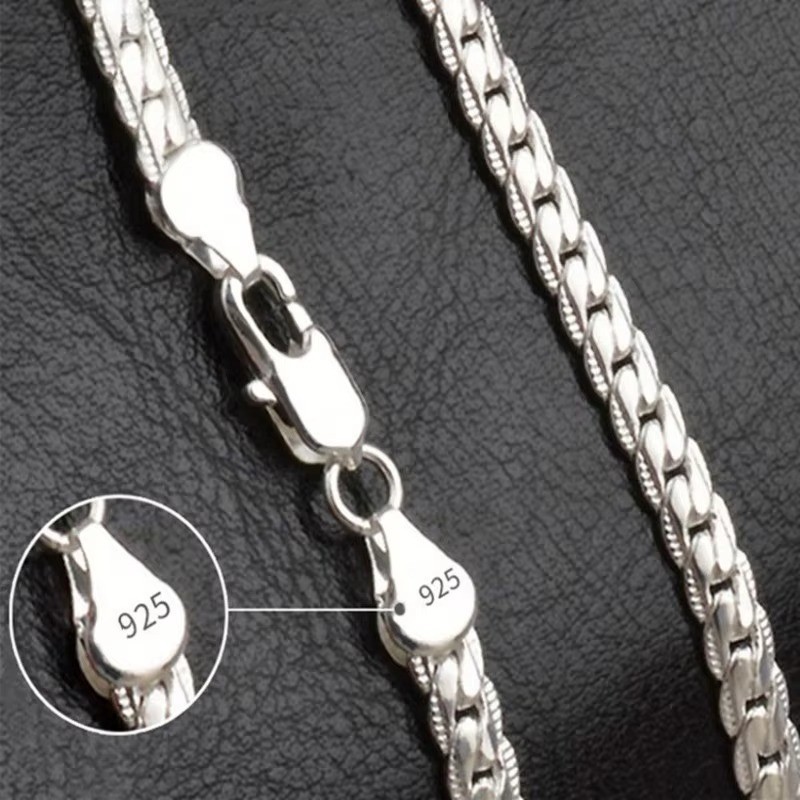 Cadena De Plata 925 Para Hombre Lucir Elegante Y Atractivo