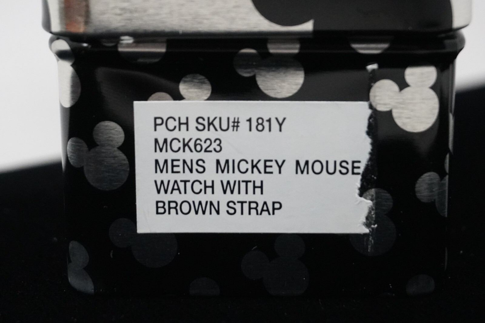 Accutime Mickey Mouse 0718 mck623 Quartz Watch With Box