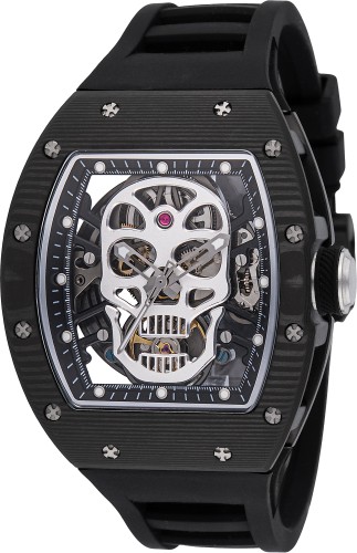 Invicta Men’s 49025 S1 Rally Automatic 3 Hand Black Dial Watch