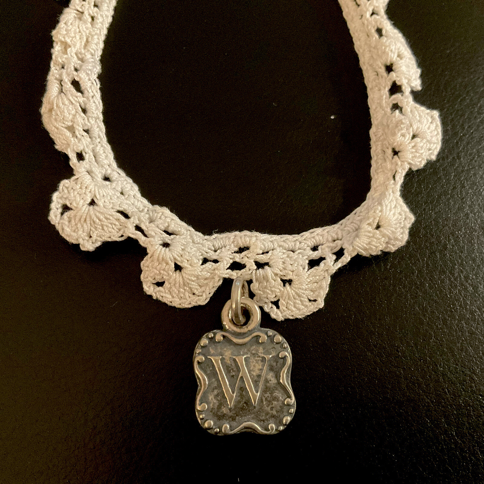 Vintage Waxing Poetic Sterling Silver Charms Initial Seal Insignia Letters