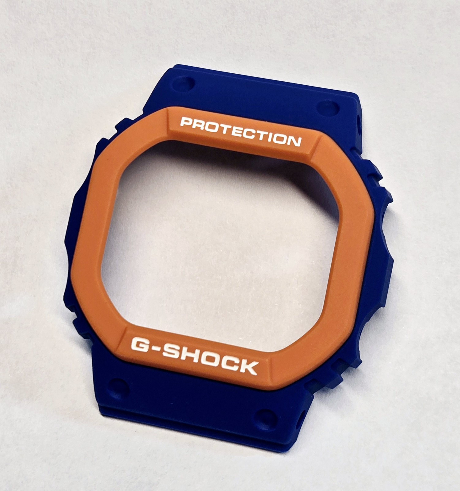 Genuine Casio BEZEL for G SHOCK DW5610SC-2 BLUE W ORANGE DW5610SC-2 DW5610 **