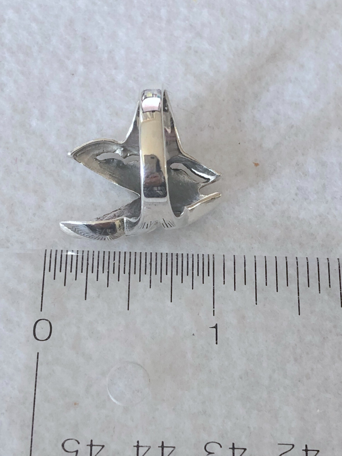 Wildthings Sterling Silver Butterfly Ring Sizes 6-7-8