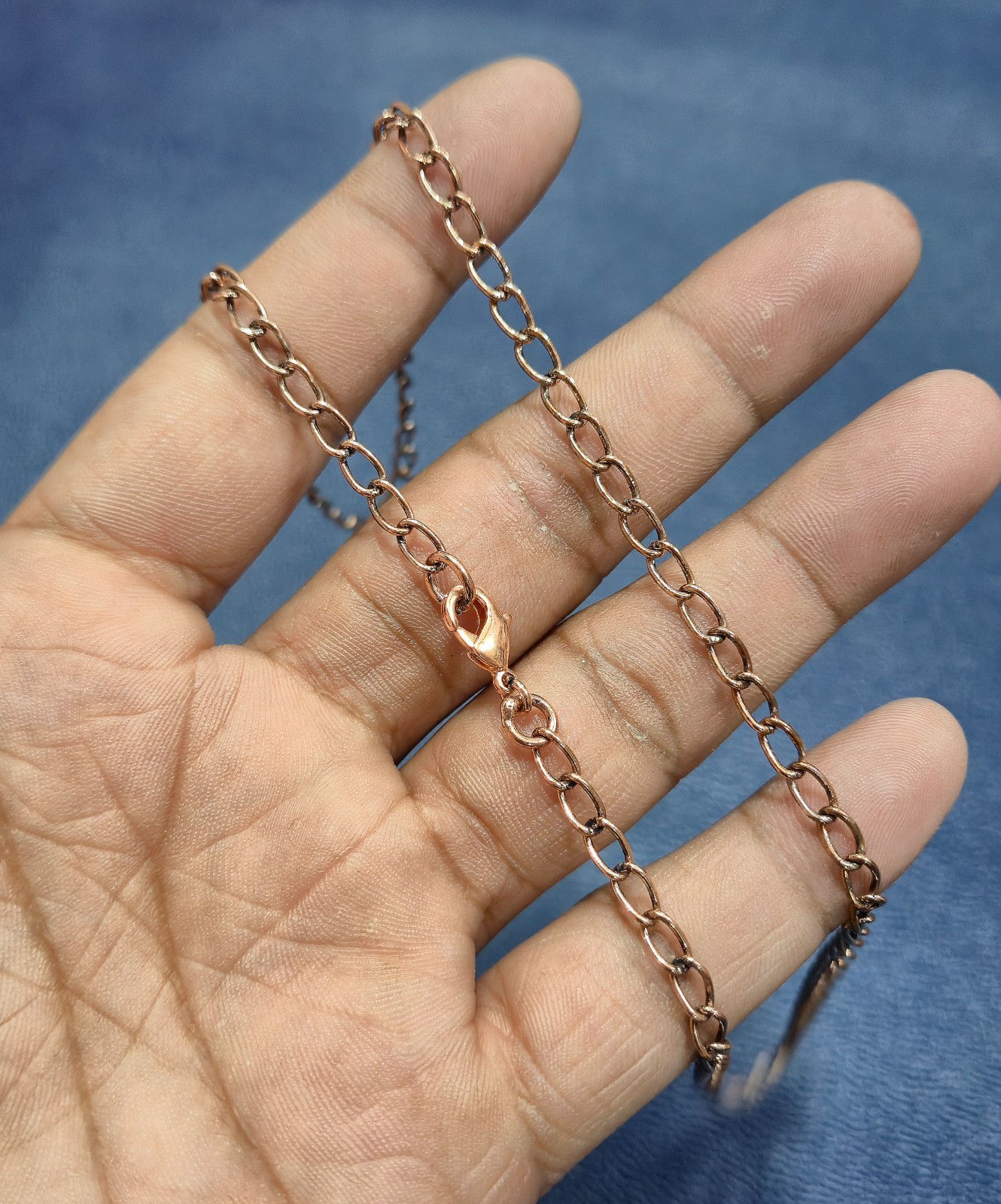 Cable Chain Designer Jewelry Wire Wrapped Necklace Chain Handmade Jewelry
