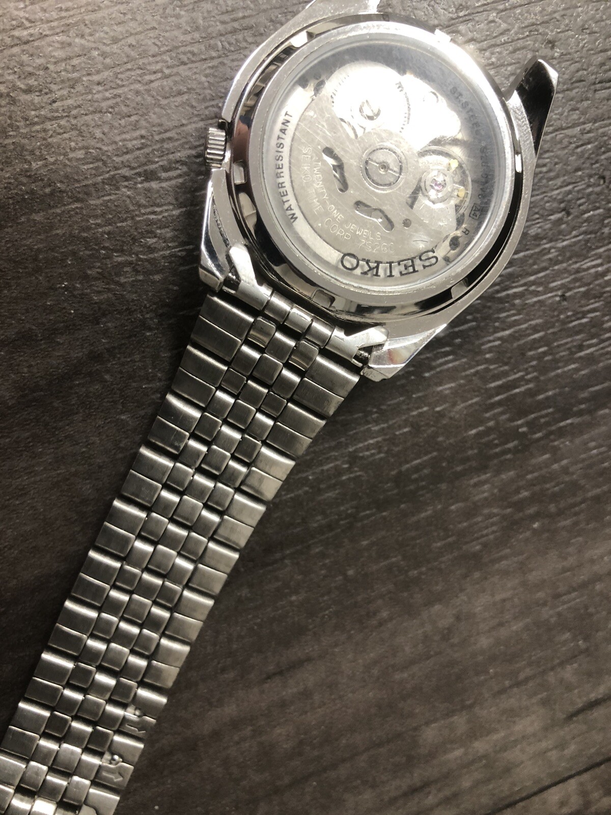 18mm jubilee Stainless Steel Bracelet Watch Strap fits Seiko SNK375 SNK361