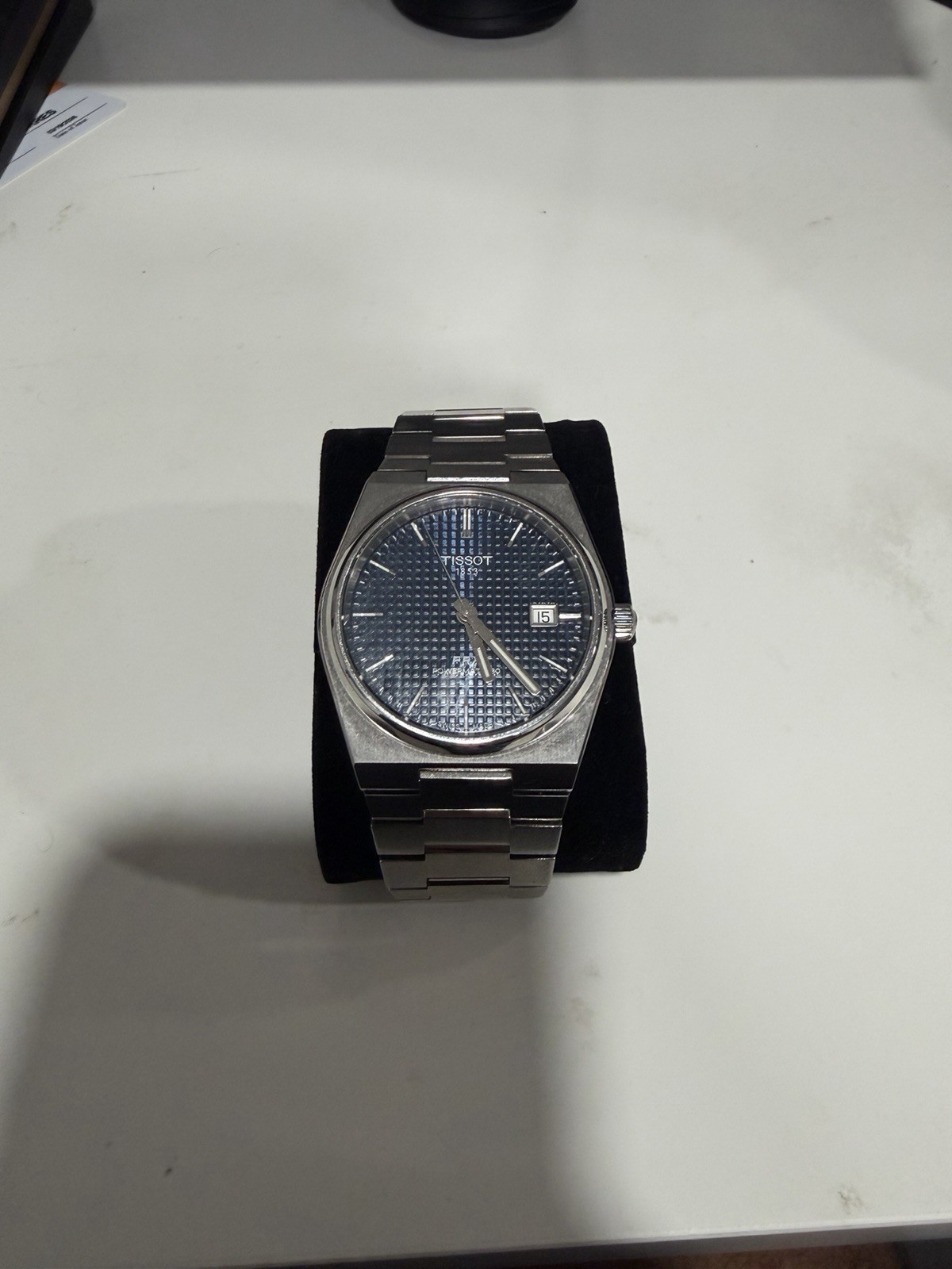 Tissot PRX Powermatic 80 Blue Dial Automatic Mens Watch 40mm T137.407.11.041.00