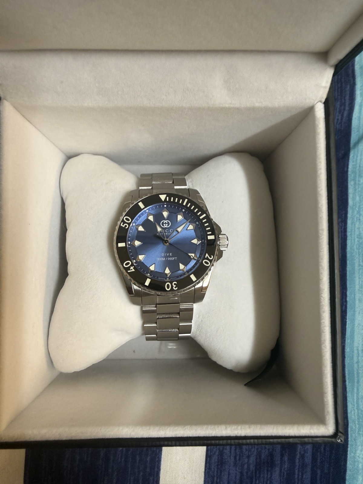 Men’s Automatic Gucci Dive Watch 40mm YA136362