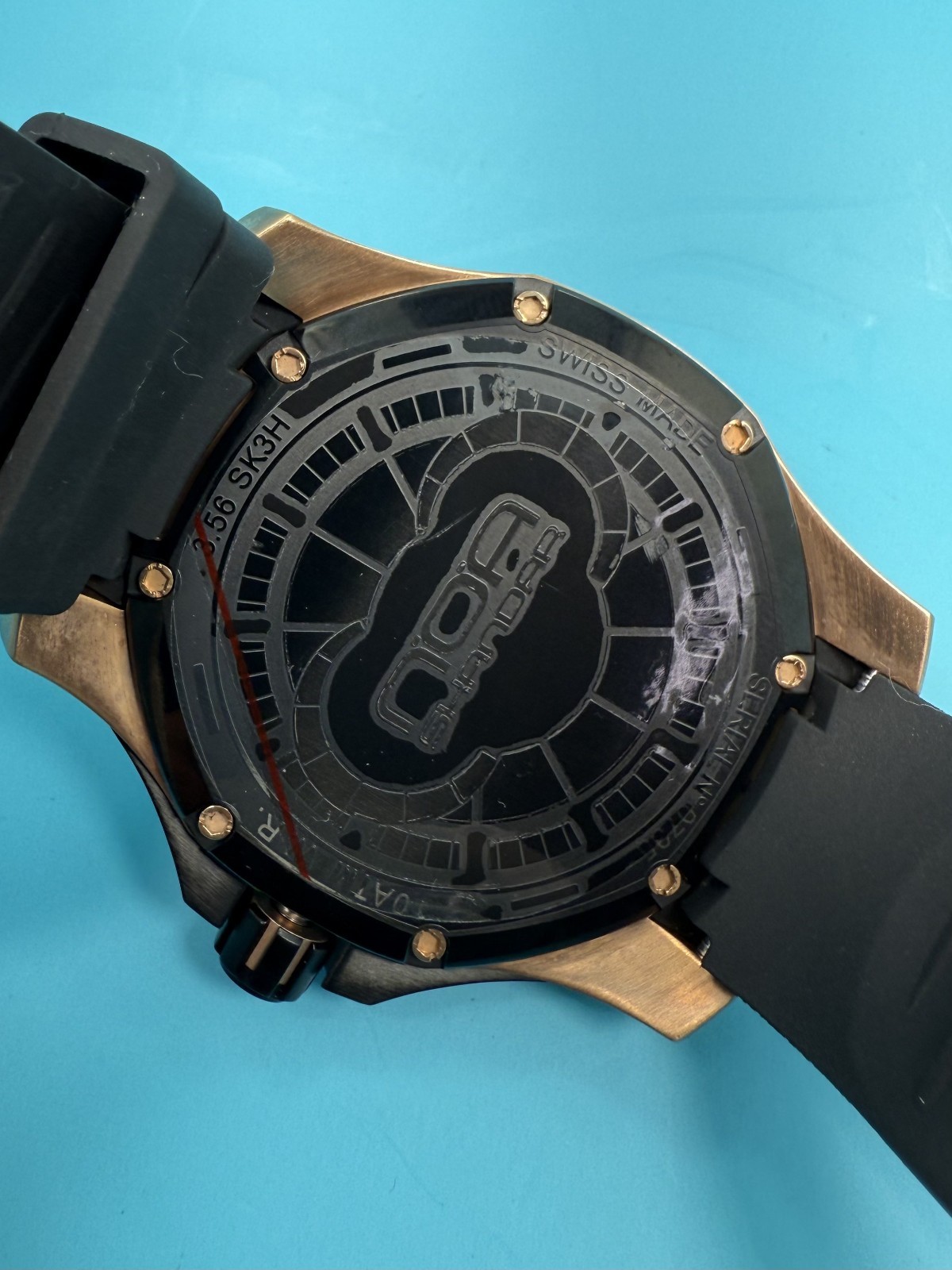 Brand New Sealed NOA Skandar Ronda Quartz 45mm SS Watch