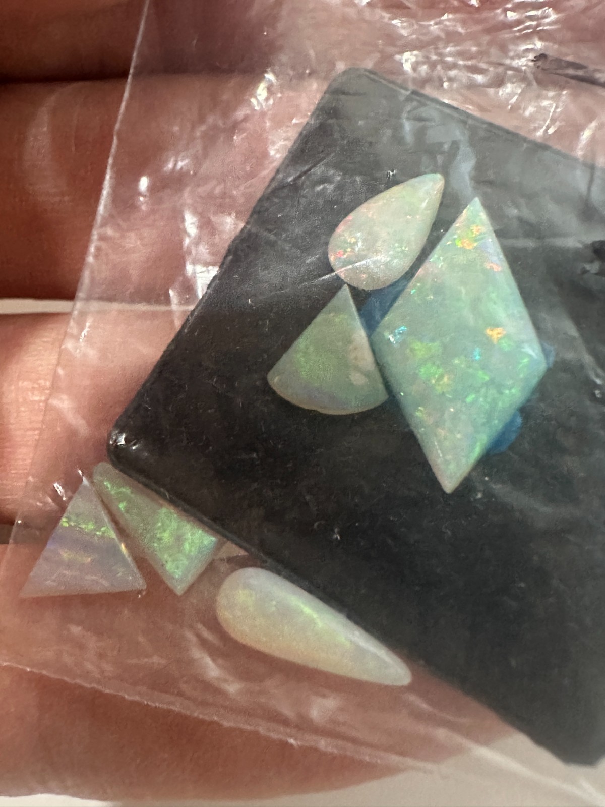 Loose Gemstone Destash Lot – Mixed Natural Opal, Tourmaline, Moonstone, CZ