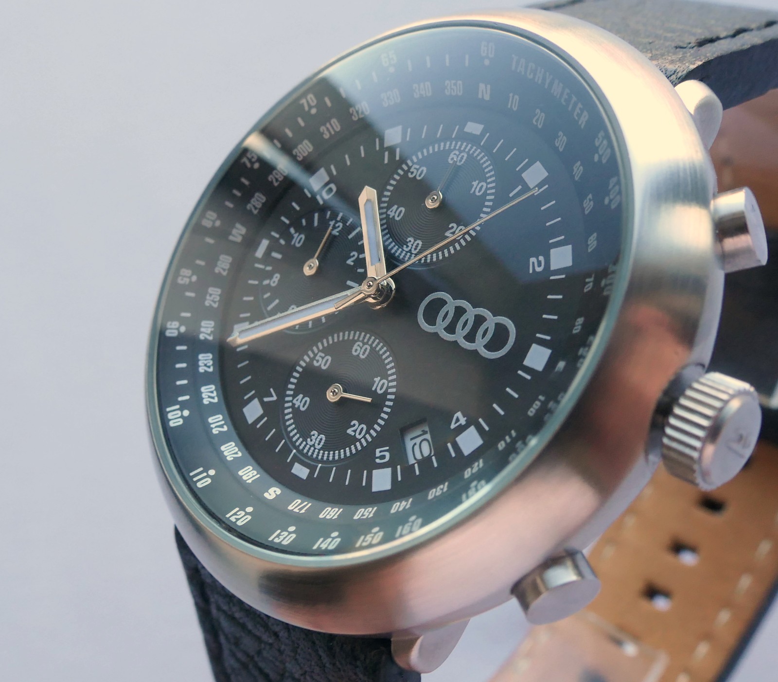 Audi Classic Car Accessory Motorsport S Line Sport Racing Chronograph Watch