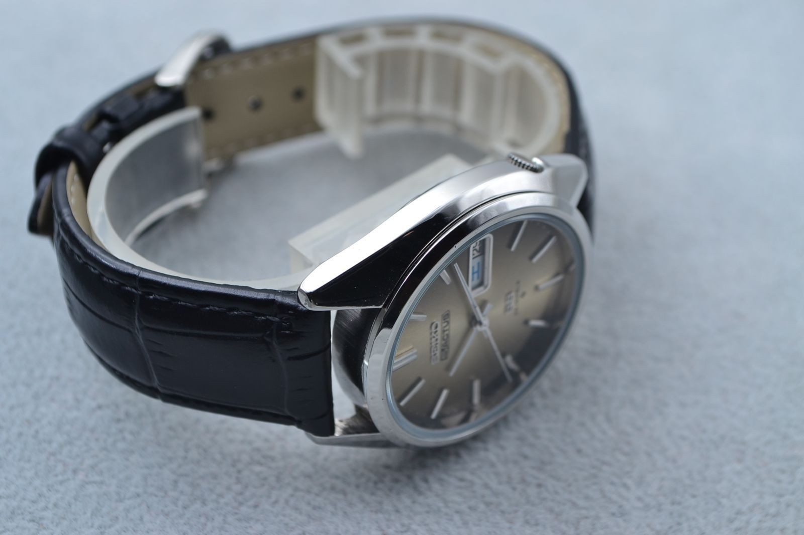 OH Completed Vintage SEIKO 5ACTUS SS Sunray Brown
