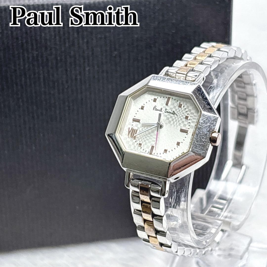 Paul Smith 5930-T010733 Womens Quartz Watch Octagon Silver 27.9mm Japan