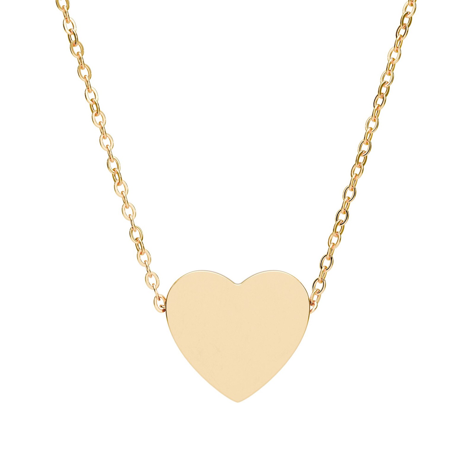 Engraved Heart Necklace