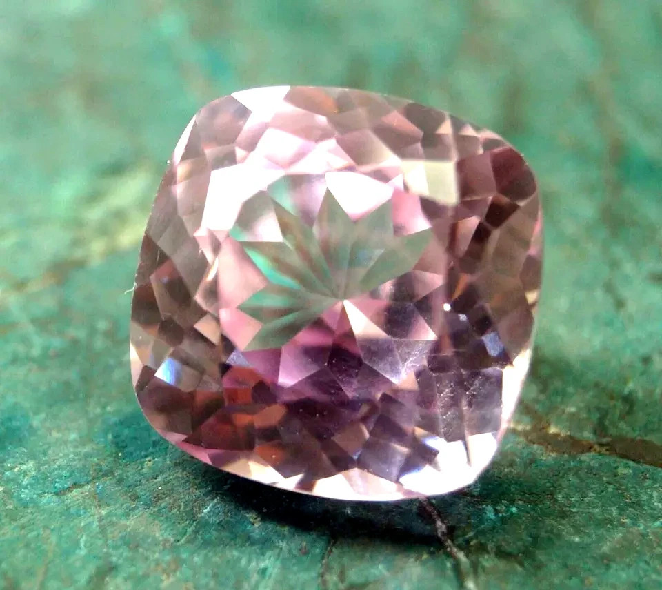 Natural 18.20+CT Flawless Morganite Pink Cushion Brazil Loose Certified Gemstone