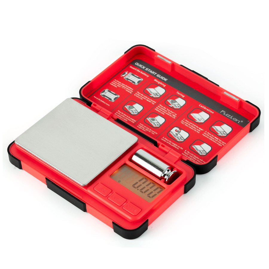 RED Fuzion Digital Pocket Scale 200g x 0.01g Jewelry Gold Gram Karat Weight