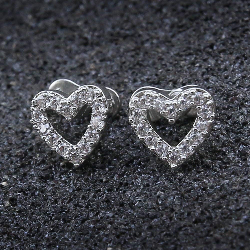 14G Cubic Zirconia Dermal Anchor Tops and Base Surgical Steel Microdermals Body