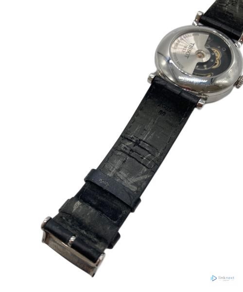 Tissot T109407A Swissmatic Men’s Watch Black Dial Leather Strap