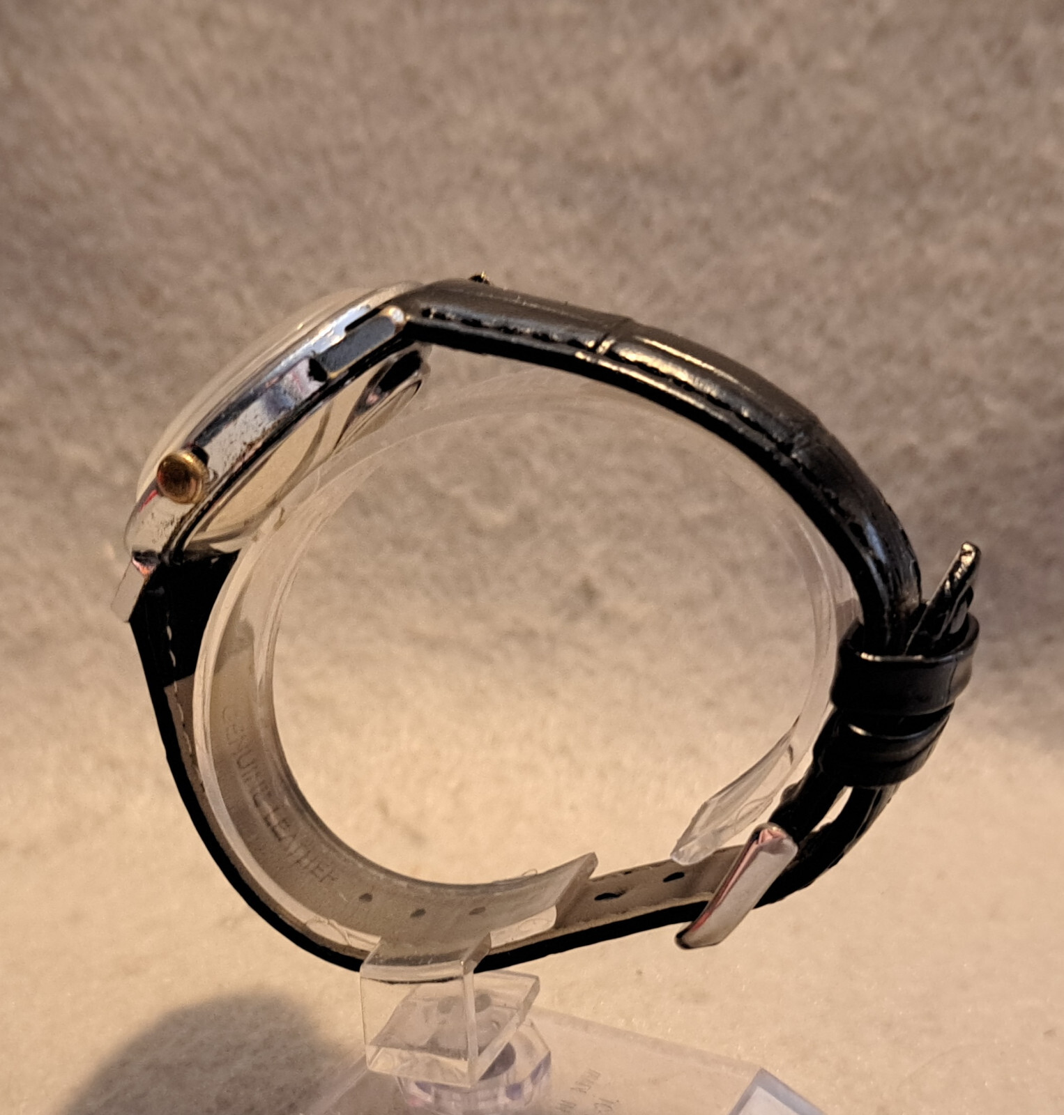 A Very Nice Vintage 1976 Timex Dynabeat Mens watch 77152-25376