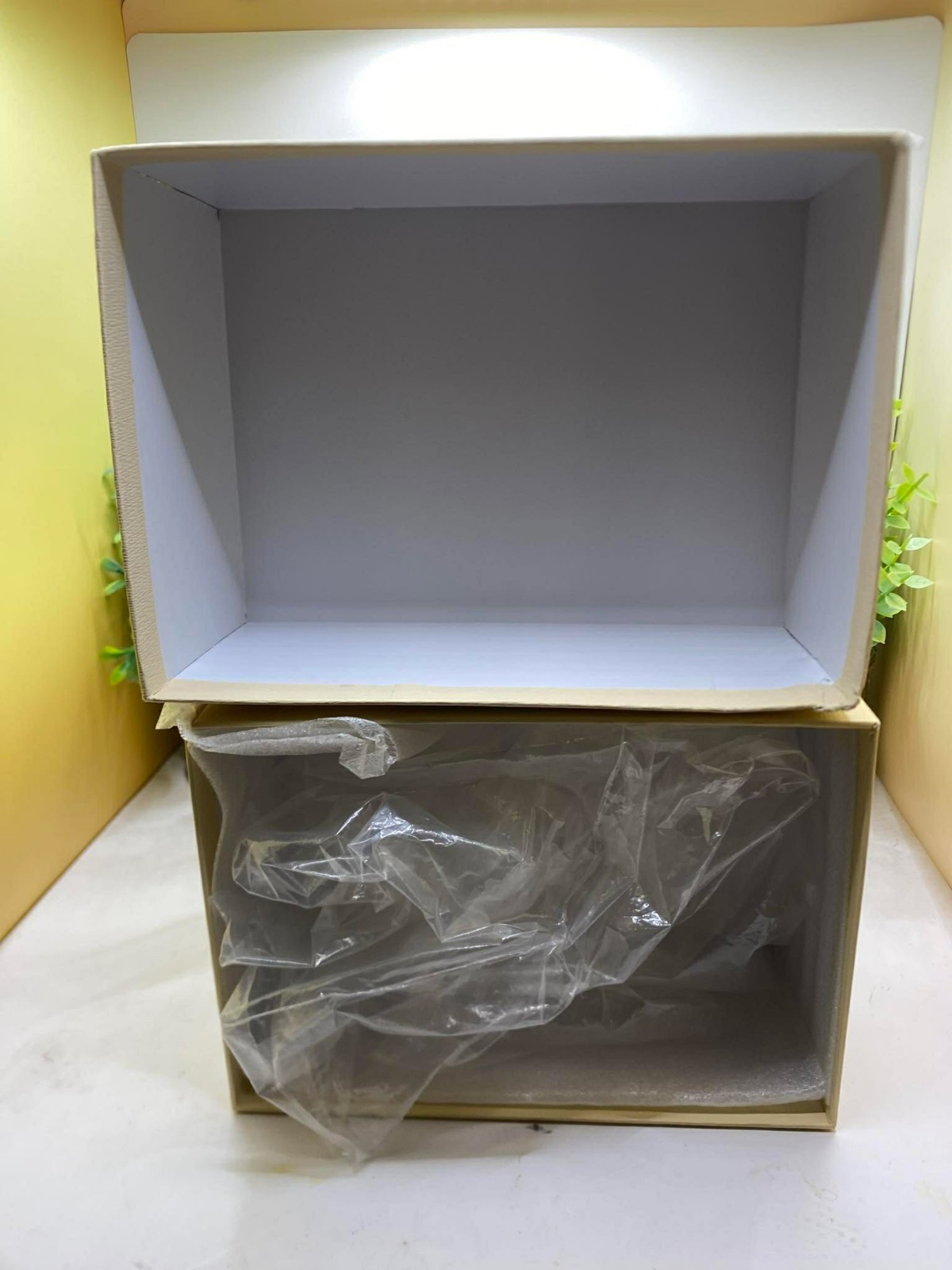 Rolex Outer Box Only Cream/White for Watch Box
