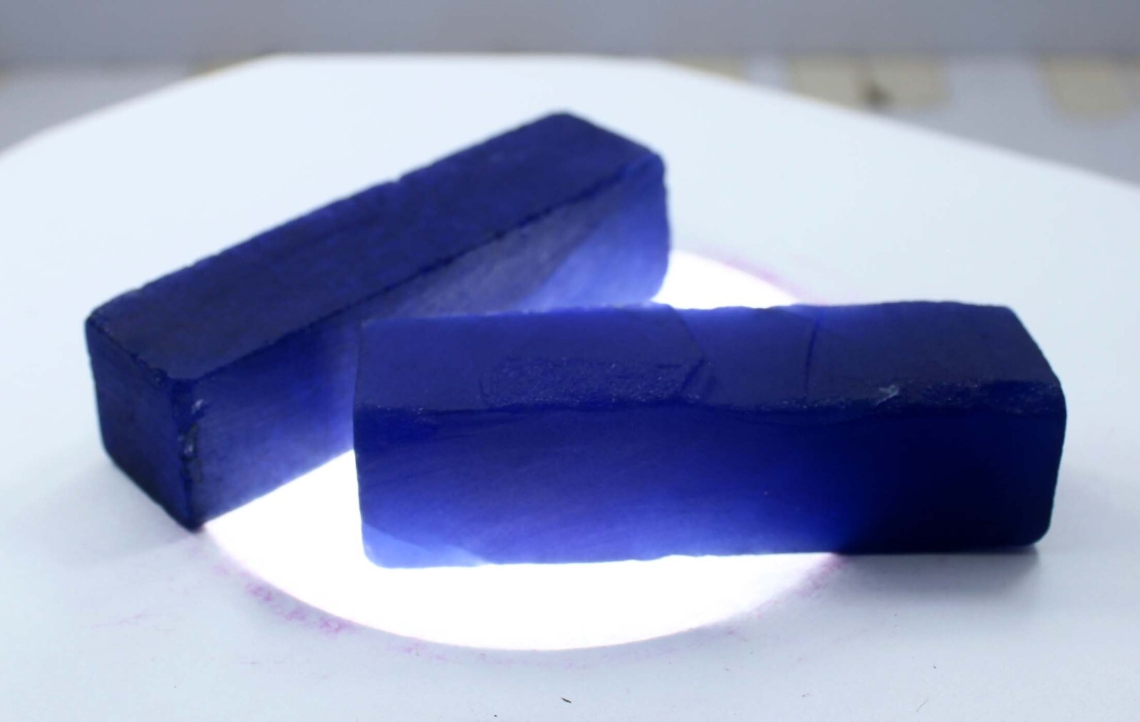 530 Ct Natural Sapphire Huge Rough Earth Mined Certified Blue Loose Gemstone