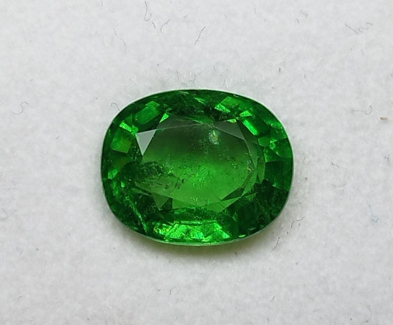 INVESTMENT 4.66ct GIA Certified Natural Vivid Green Tsavorite Garnet Loose Gemst