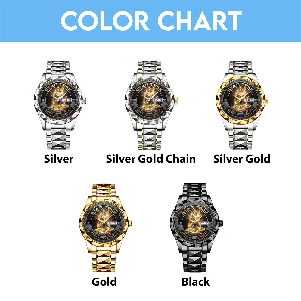 Star Trek 60th Anniversary Alloy Luxury Quartz Watch