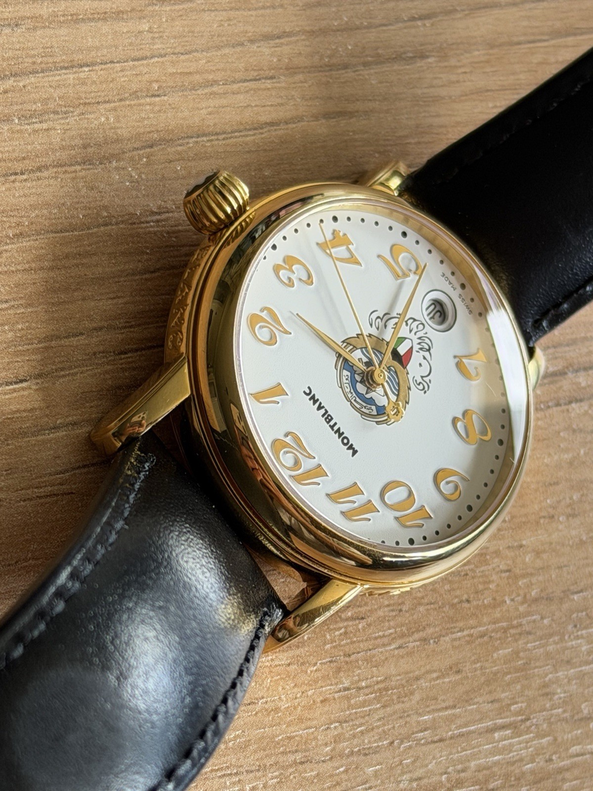 Montblanc Meisterstuck 7002 Kuwait Special Quartz Original Men Preserved Plated