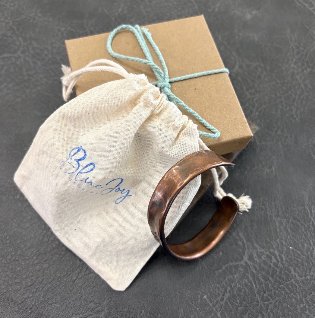 Pure Copper Handmade Infinity Chain Bracelet, Arthritis Therapy
