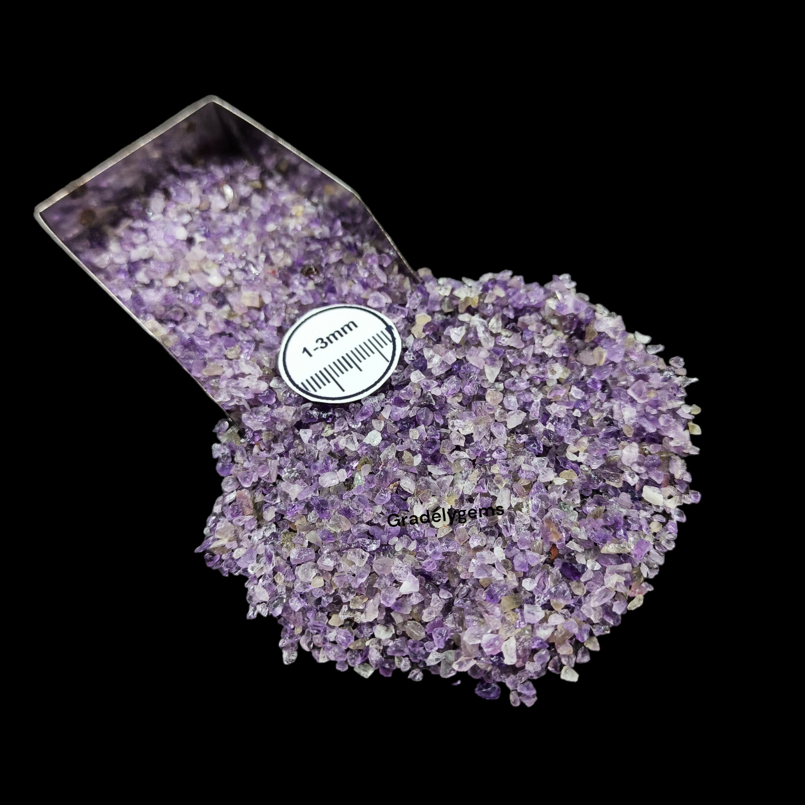 Authentic Amethyst Gemstone Crushed Powder – Premium Quality for Resin Art