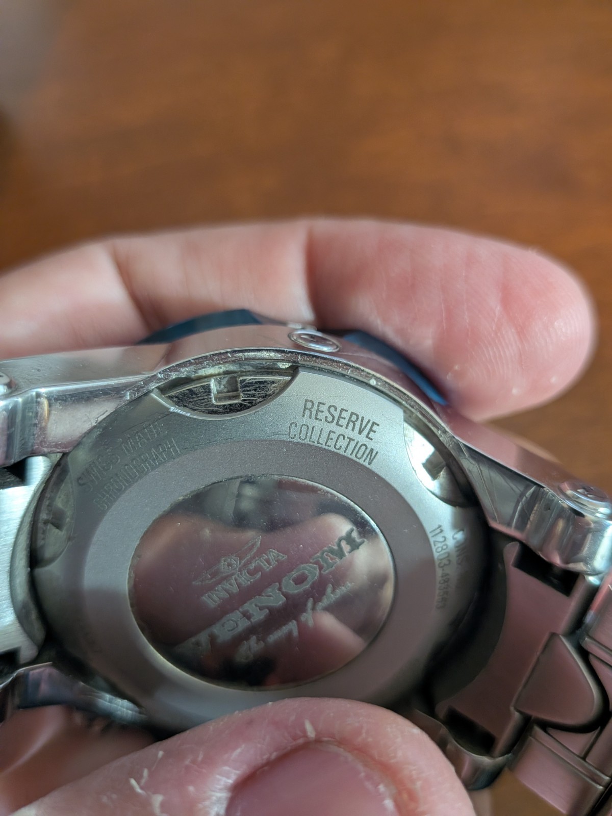 Invicta Mens Watch Venom Reserve Model 10805 FOR PARTS OR REPAIR NOT WORKING