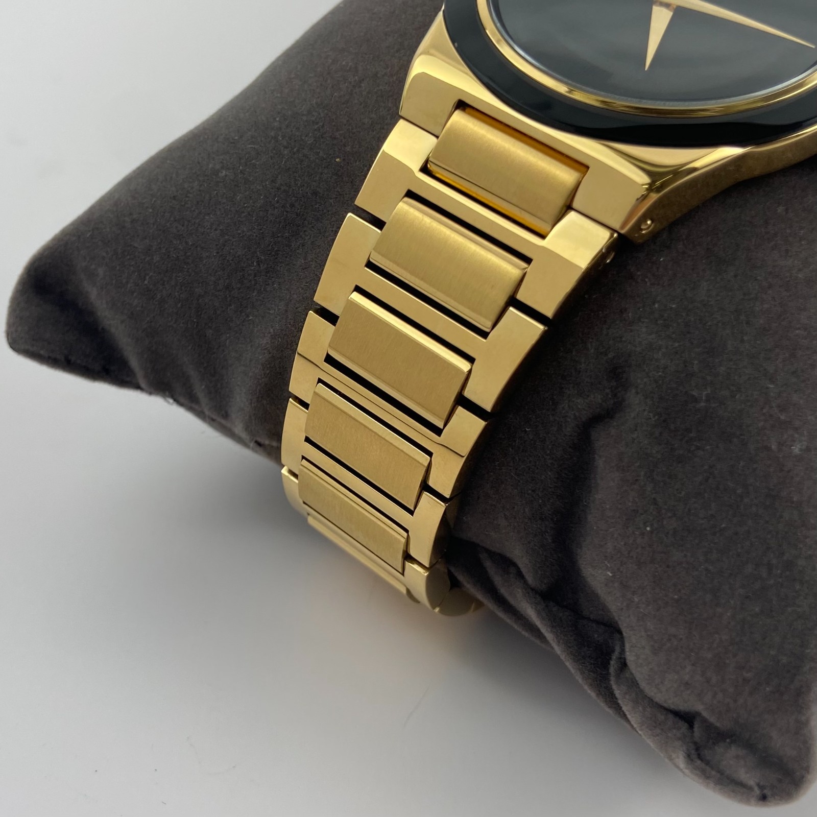 Bulova Millennia 97A183 Men’s Quartz Watch Black Dial Gold-Tone Stainless Steel