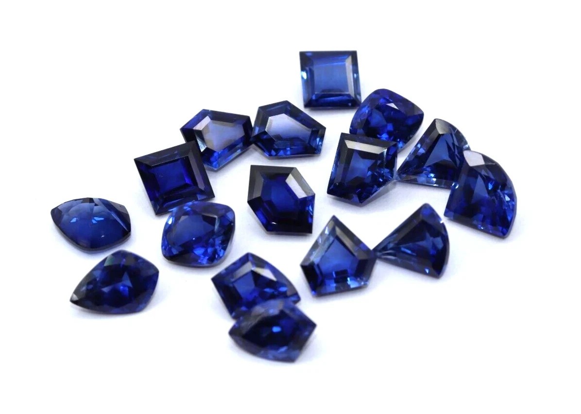 250 CT Natural Blue Sapphire 18-22 Pieces Costume Cut Loose Certified