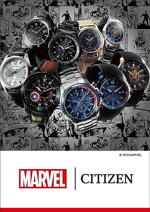 Citizen Marvel Collaboration Eco Drive Watch CA0429 53W Spider Man Model New Uno