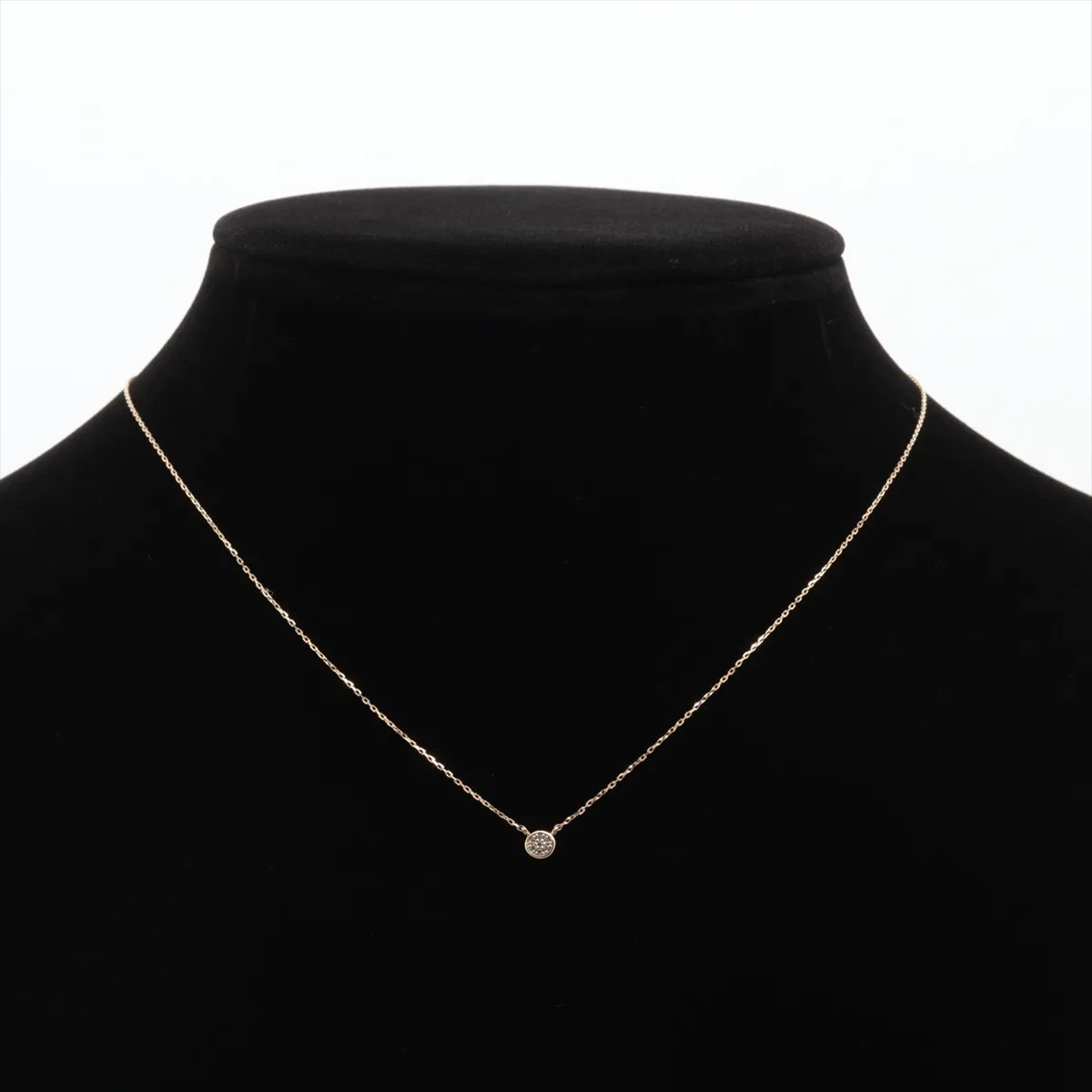 ete diamond Necklace K10(YG) 0.5g 0.02