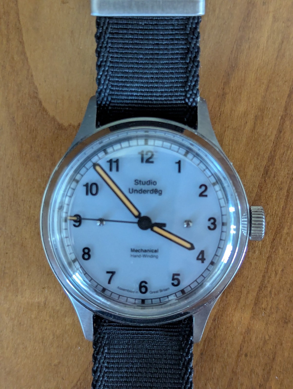 Studio Underd0g 02SERIES Steffany Blue Field Watch 37mm Sellita SW210-1 Mint Box