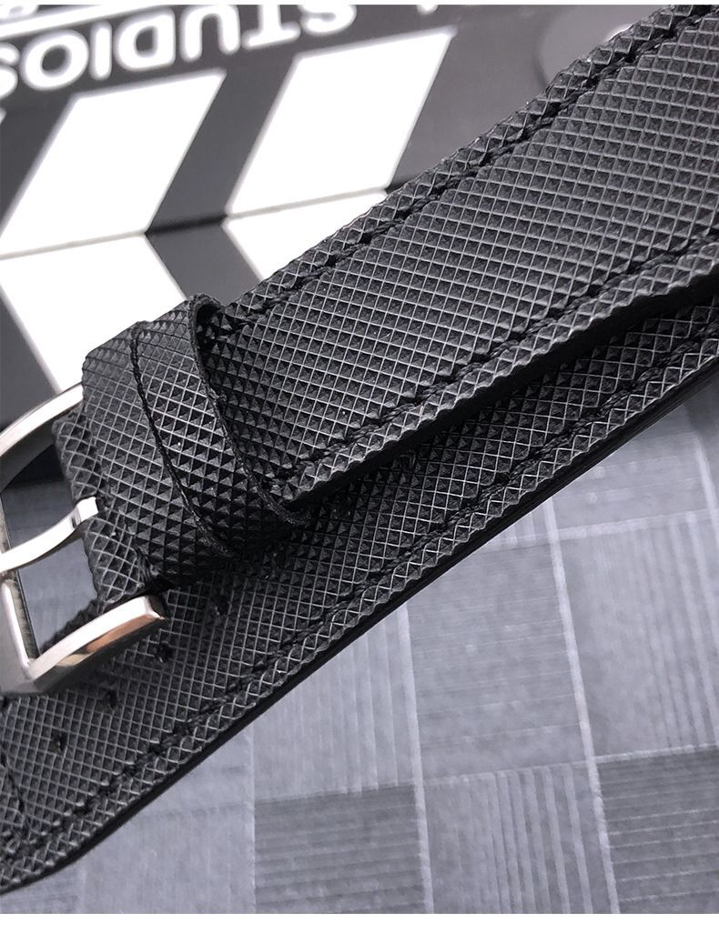 20 21mm Leather Nylon Watch Strap Fits IWC TOP GUN Big Pilot SPITFIRE Mark 18